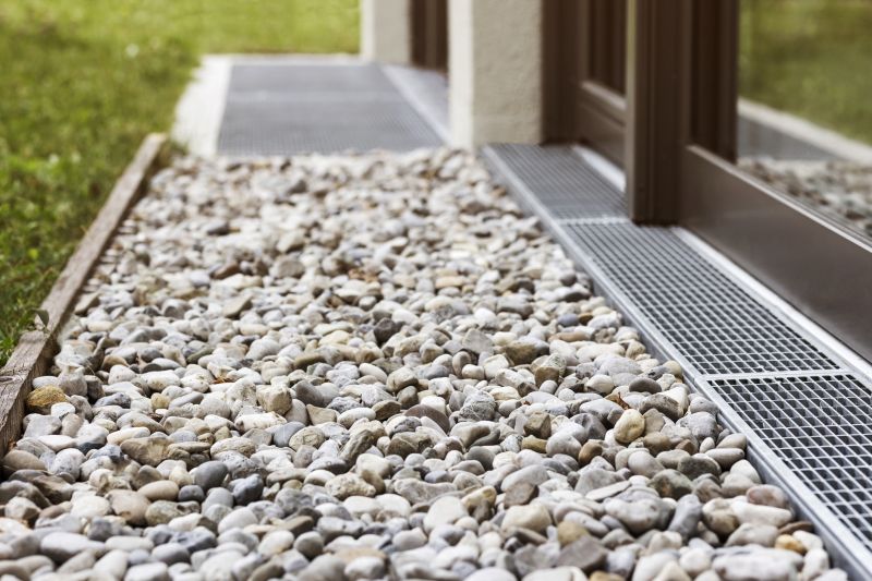 French Drain Placement
